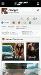 Mobile Screenshot of csonger.deviantart.com