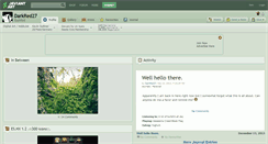 Desktop Screenshot of darkred27.deviantart.com