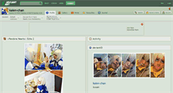 Desktop Screenshot of kaien-chan.deviantart.com