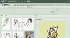Desktop Screenshot of basssiren.deviantart.com