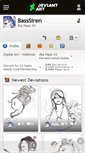 Mobile Screenshot of basssiren.deviantart.com