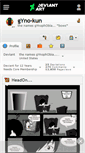 Mobile Screenshot of gyno-kun.deviantart.com
