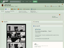 Tablet Screenshot of gyno-kun.deviantart.com