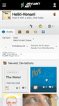 Mobile Screenshot of helki-honani.deviantart.com