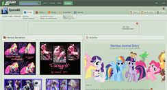Desktop Screenshot of epona80.deviantart.com