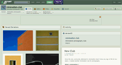 Desktop Screenshot of minimalism-club.deviantart.com