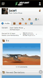 Mobile Screenshot of jucari.deviantart.com