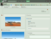 Tablet Screenshot of jucari.deviantart.com