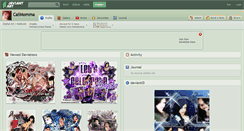 Desktop Screenshot of calimomma.deviantart.com