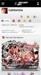 Mobile Screenshot of calimomma.deviantart.com