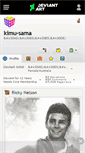 Mobile Screenshot of kimu-sama.deviantart.com