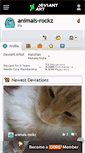 Mobile Screenshot of animals-rockz.deviantart.com