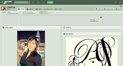 Desktop Screenshot of lilithfire.deviantart.com