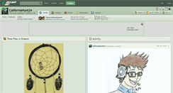 Desktop Screenshot of californiahunt24.deviantart.com