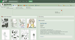 Desktop Screenshot of koi-fish-girl.deviantart.com