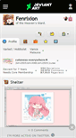 Mobile Screenshot of fenrixion.deviantart.com