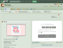 Tablet Screenshot of fenrixion.deviantart.com