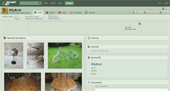 Desktop Screenshot of billybruti.deviantart.com