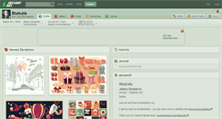 Desktop Screenshot of bluelela.deviantart.com