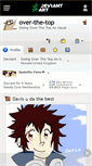 Mobile Screenshot of over-the-top.deviantart.com