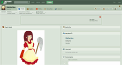 Desktop Screenshot of imelaniee.deviantart.com