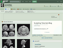 Tablet Screenshot of jamiedmac.deviantart.com