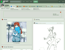 Tablet Screenshot of meiya.deviantart.com