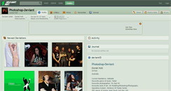 Desktop Screenshot of photoshop-deviant.deviantart.com