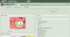 Desktop Screenshot of kindiegarten75gate.deviantart.com