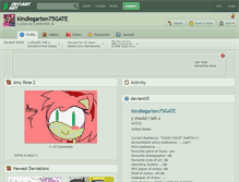 Tablet Screenshot of kindiegarten75gate.deviantart.com