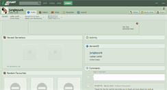 Desktop Screenshot of junglepunk.deviantart.com