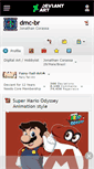 Mobile Screenshot of dmc-br.deviantart.com