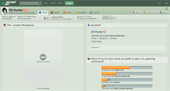 Desktop Screenshot of elf-hunter.deviantart.com