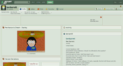 Desktop Screenshot of benbarrett.deviantart.com