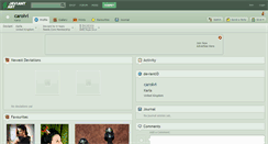 Desktop Screenshot of carolvi.deviantart.com
