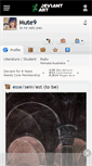 Mobile Screenshot of mute9.deviantart.com