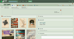 Desktop Screenshot of kali-yugadi.deviantart.com