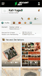 Mobile Screenshot of kali-yugadi.deviantart.com