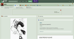 Desktop Screenshot of mirh.deviantart.com