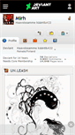 Mobile Screenshot of mirh.deviantart.com