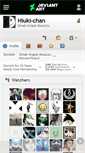 Mobile Screenshot of hiuki-chan.deviantart.com