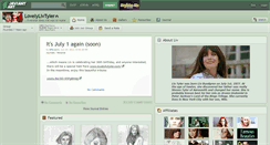 Desktop Screenshot of lovelylivtyler.deviantart.com