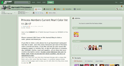 Desktop Screenshot of mermaid-princesses.deviantart.com