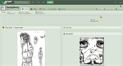 Desktop Screenshot of pentuppenny.deviantart.com