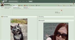 Desktop Screenshot of discoberry.deviantart.com