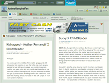 Tablet Screenshot of animevampirefan.deviantart.com