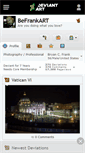 Mobile Screenshot of befrankart.deviantart.com
