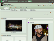 Tablet Screenshot of befrankart.deviantart.com