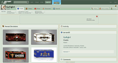 Desktop Screenshot of ca-ll-gi-rl.deviantart.com