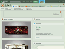 Tablet Screenshot of ca-ll-gi-rl.deviantart.com